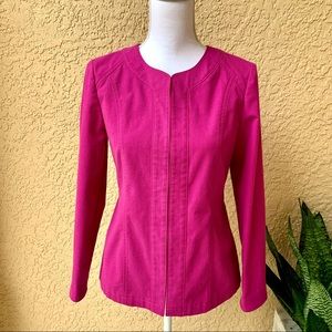 Chico's Pink Fuchsia Blazer